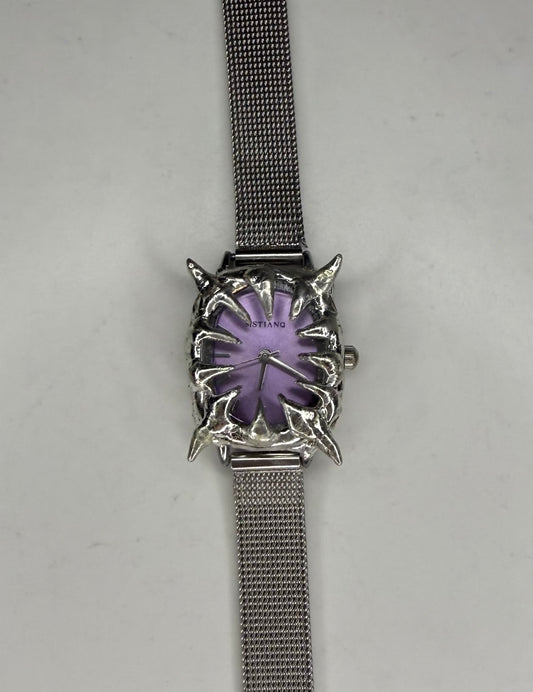 Purple Spiked Watch