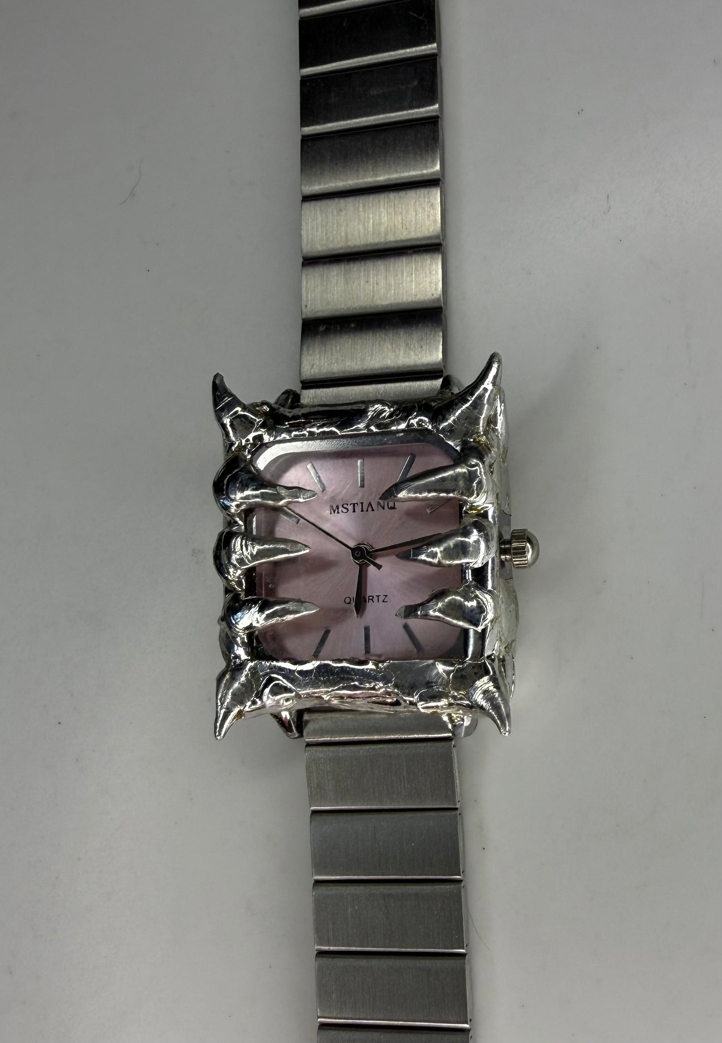 Pink Spiked Watch