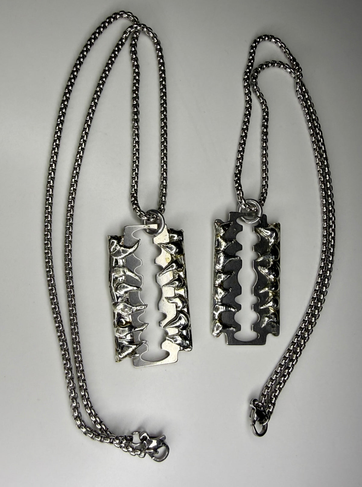 Razor Blade Necklace