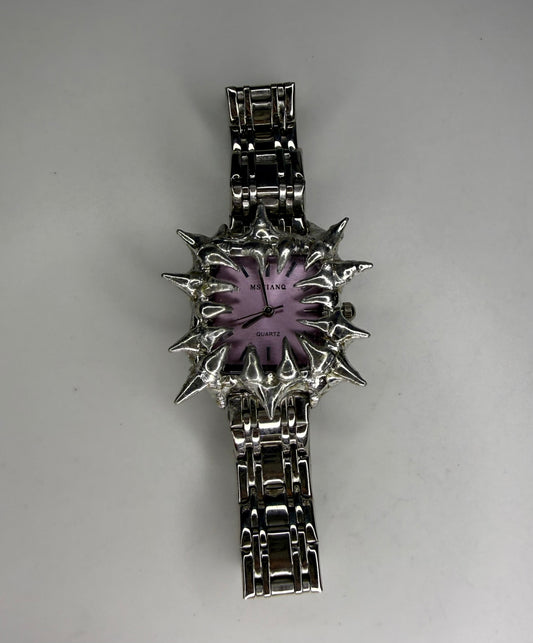 Lilac Spiked Watch