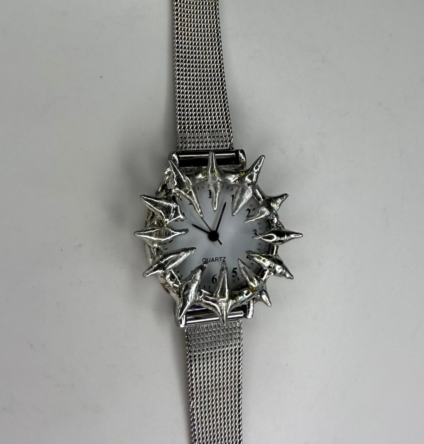 Spiked Round Watch