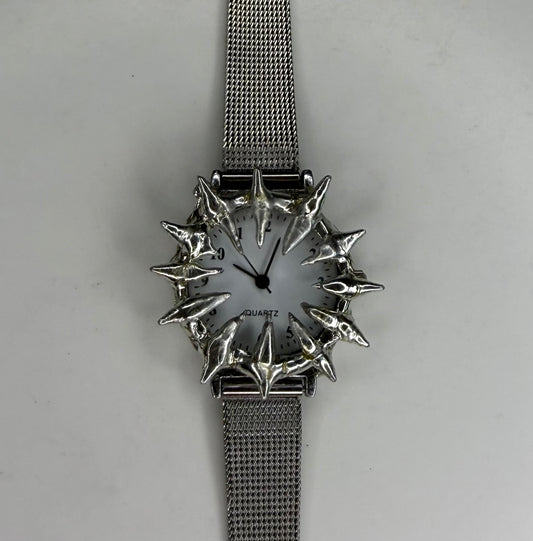 Spiked Round Watch