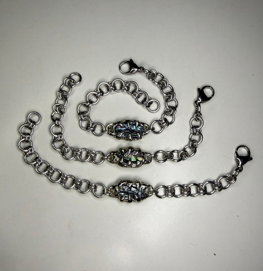 Spiked Bracelet (dark pearl)