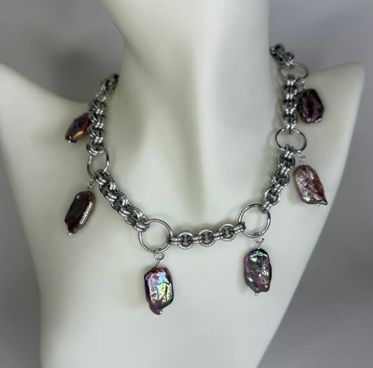 Pearl Links necklace