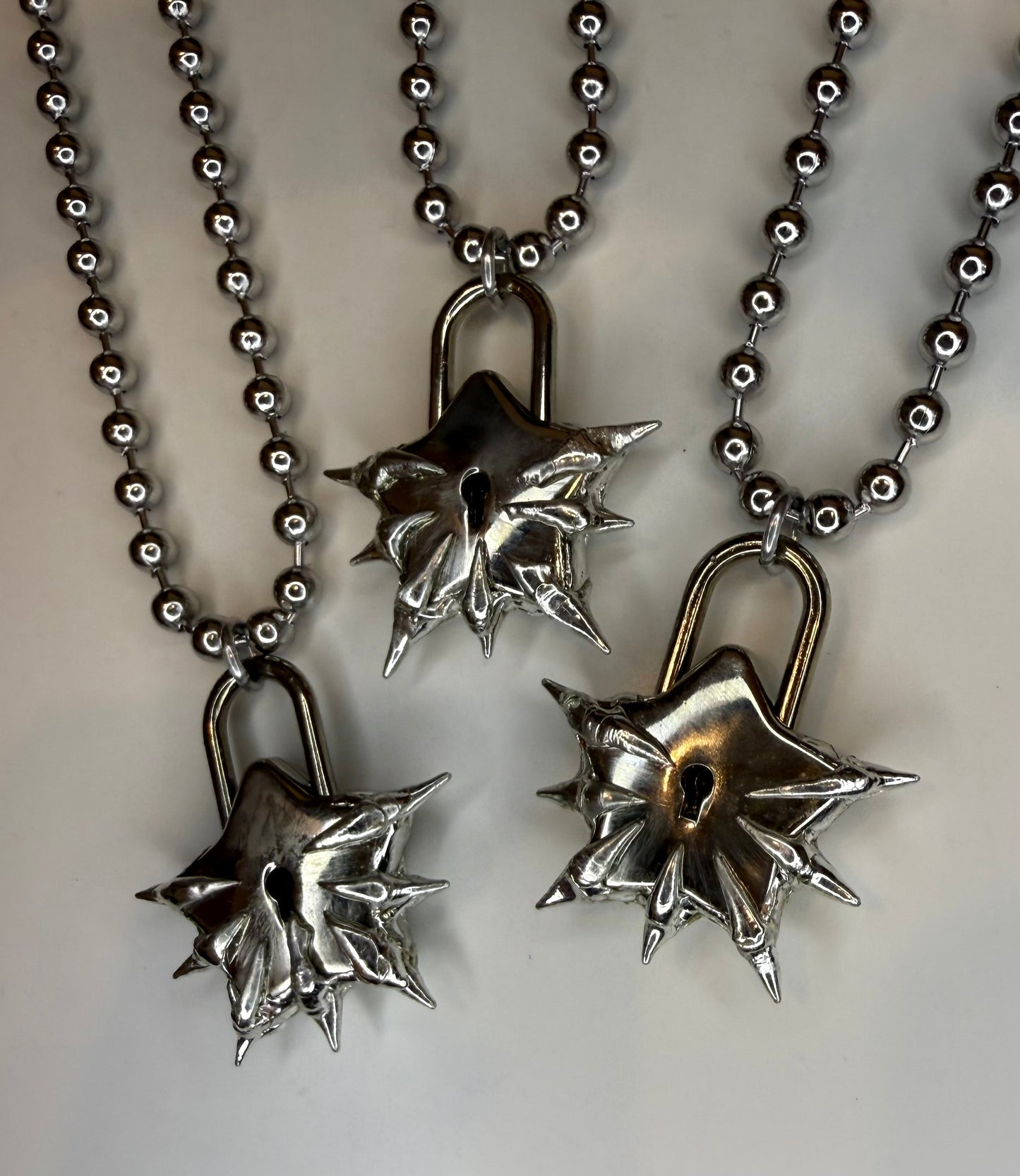 Star Lock Necklace