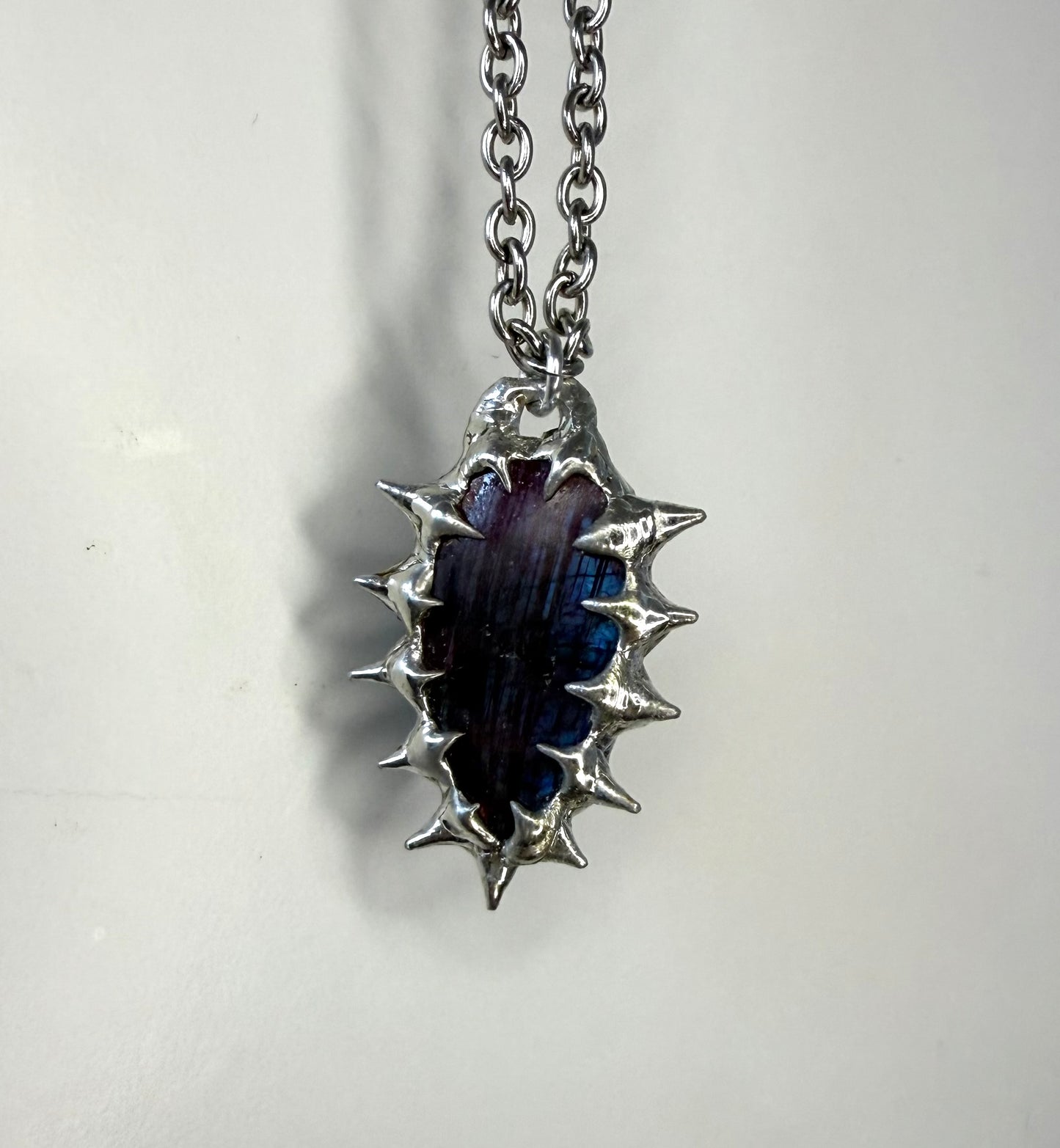 Purple and Blue labradorite