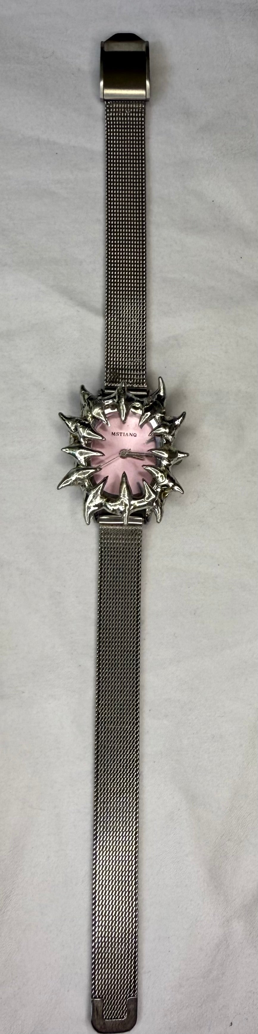 Pink oval watch