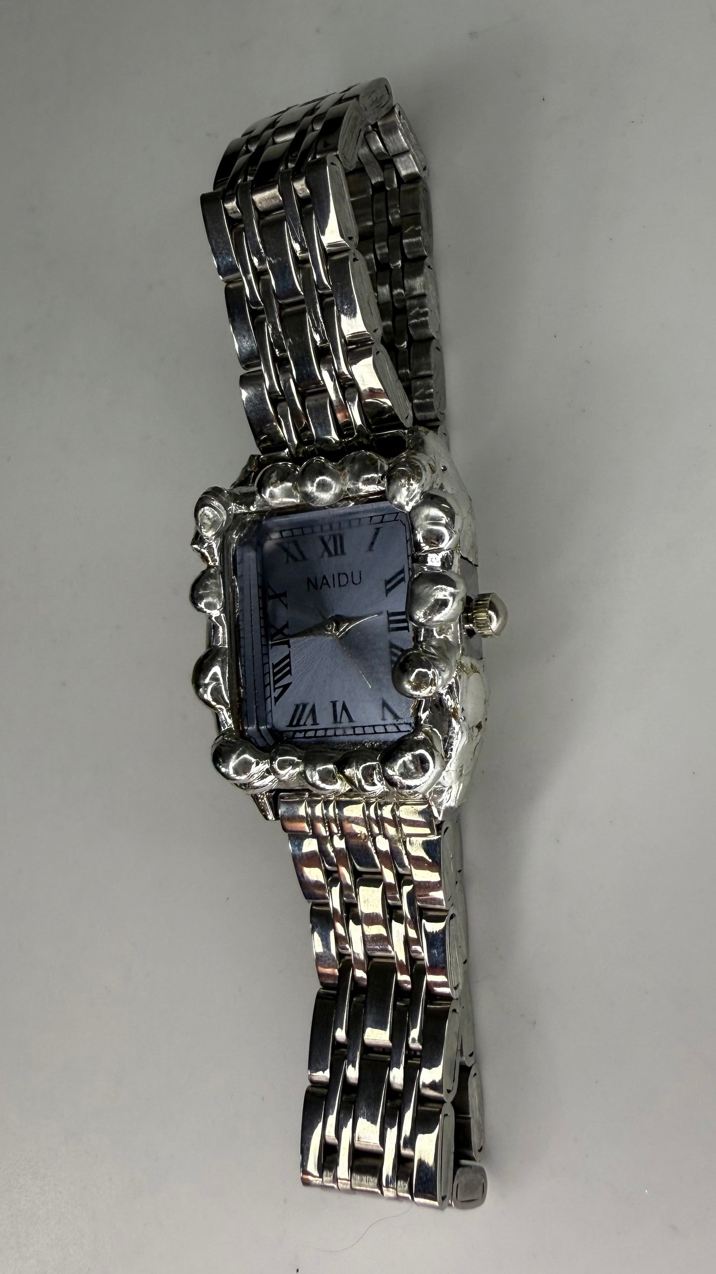 Blue bubble watch