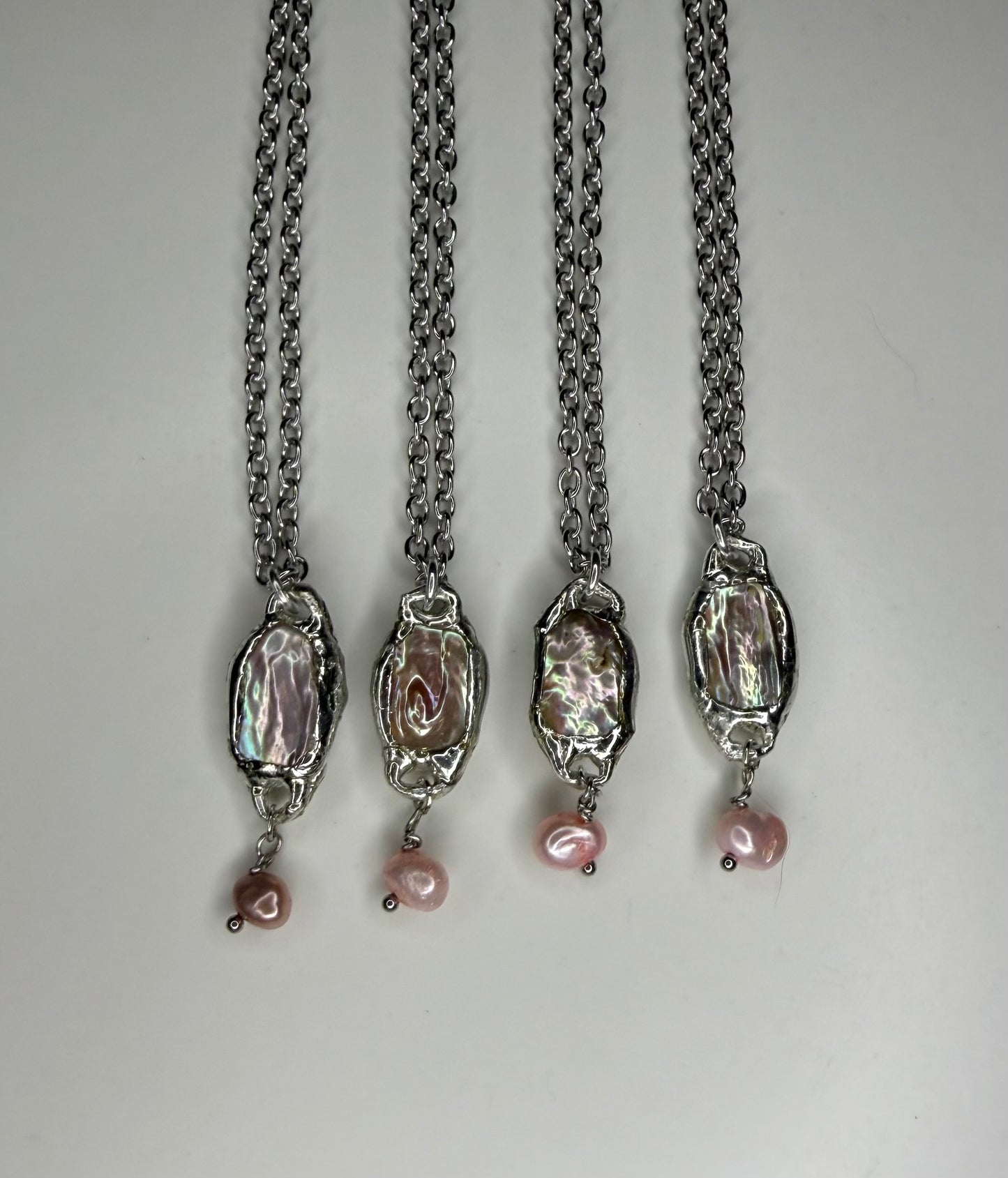 Pink Pearl Necklaces