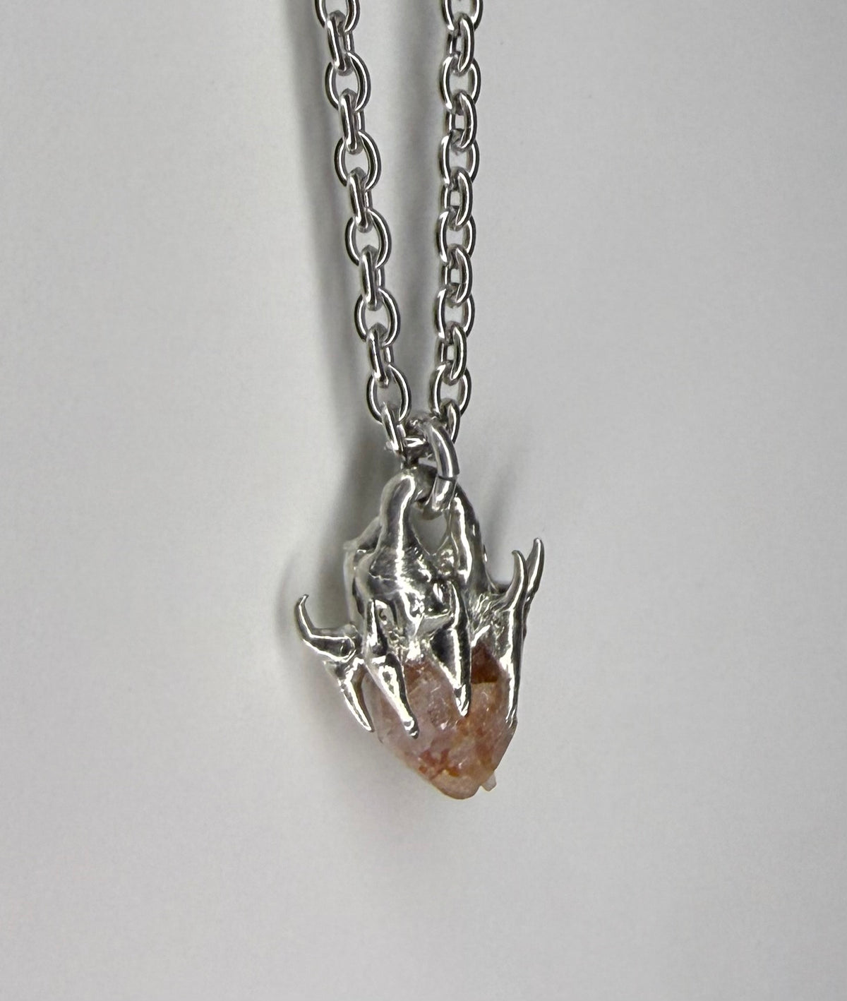 Fire quarts necklace