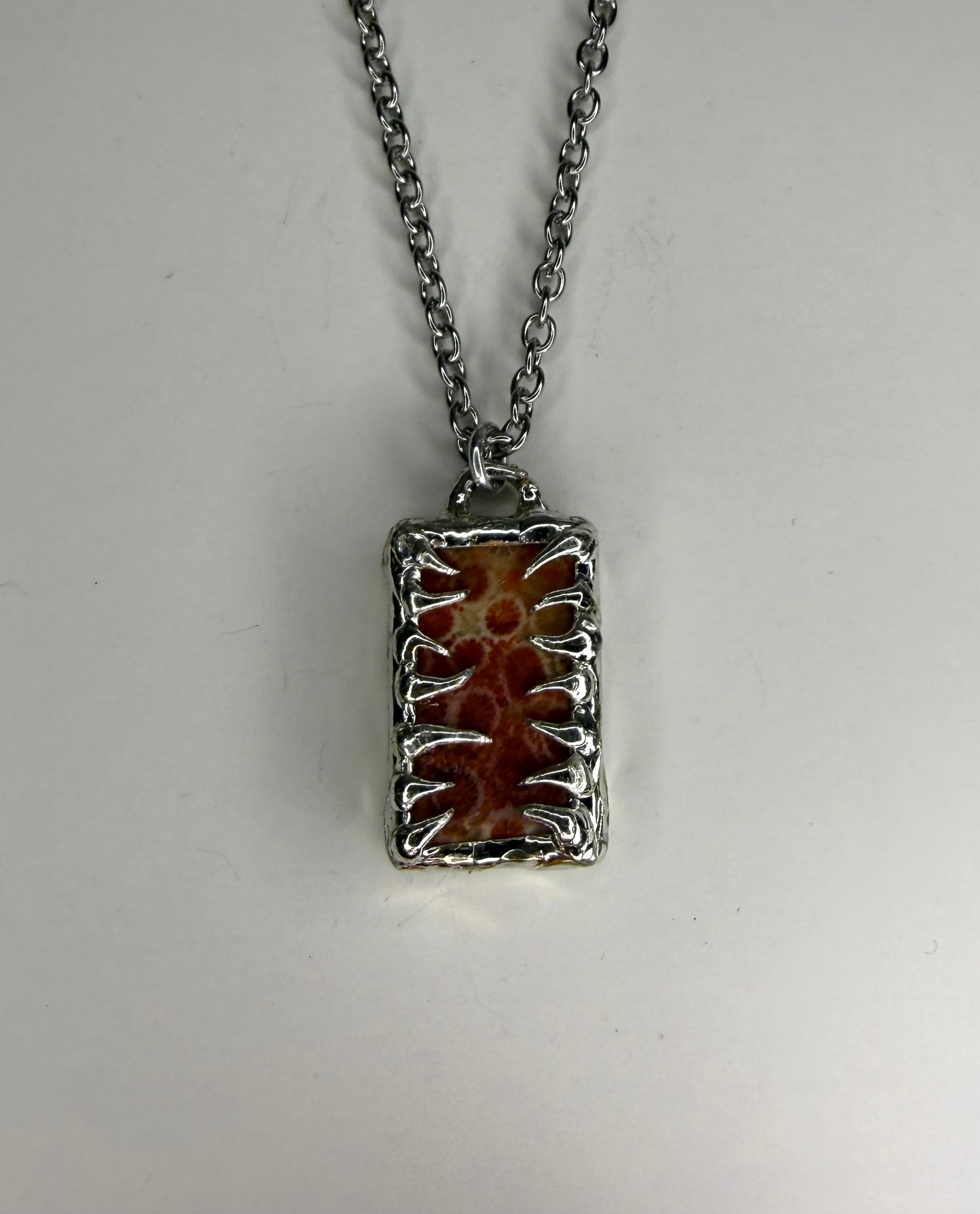 Fossilised Coral Necklave