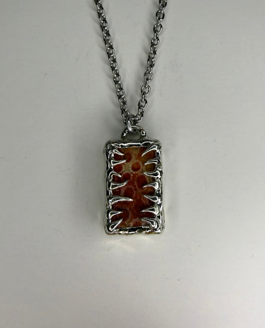 Fossilised Coral Necklave