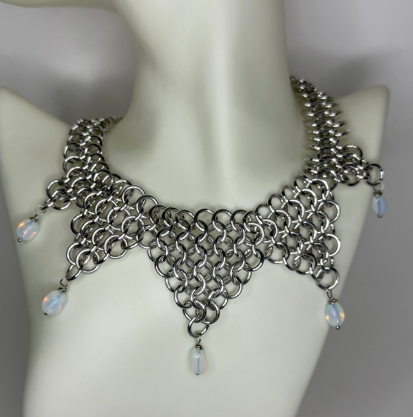 Chainmail Jester with Opalite