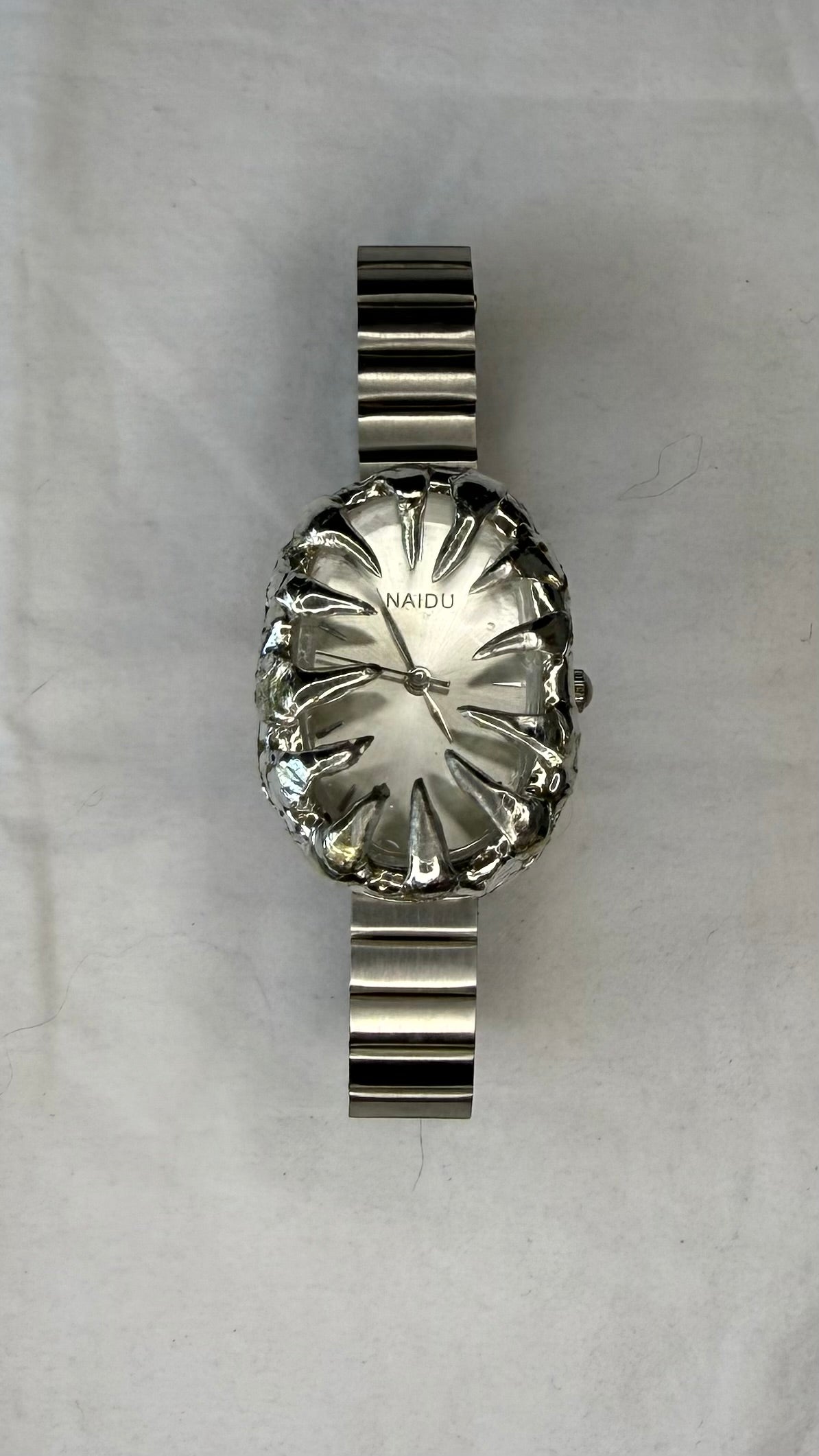 White Oval Watch