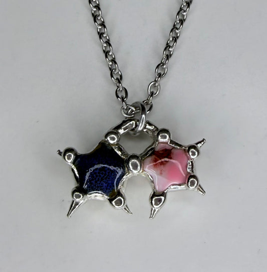 Double Star Necklace