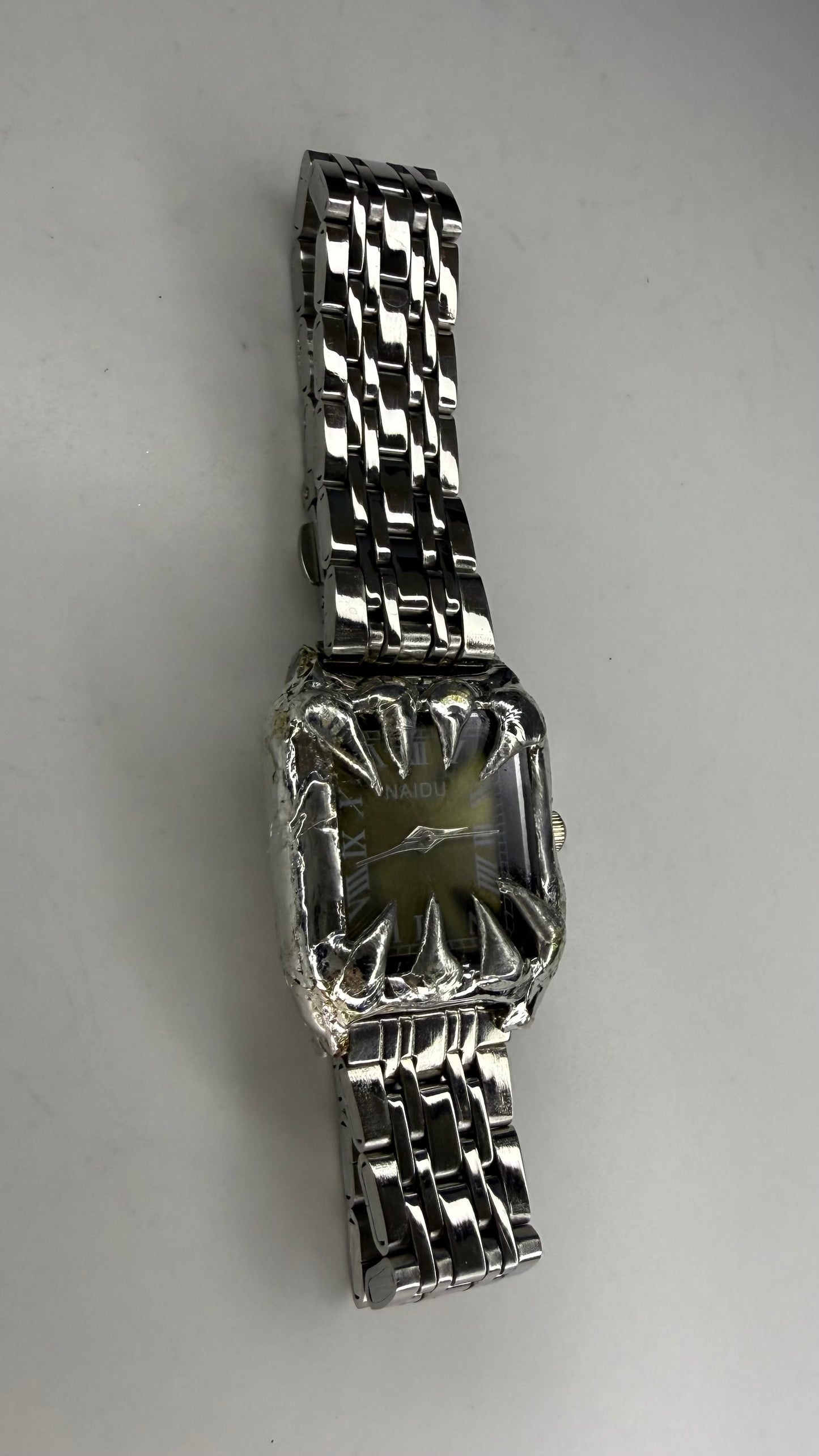 Green Spiked Watch