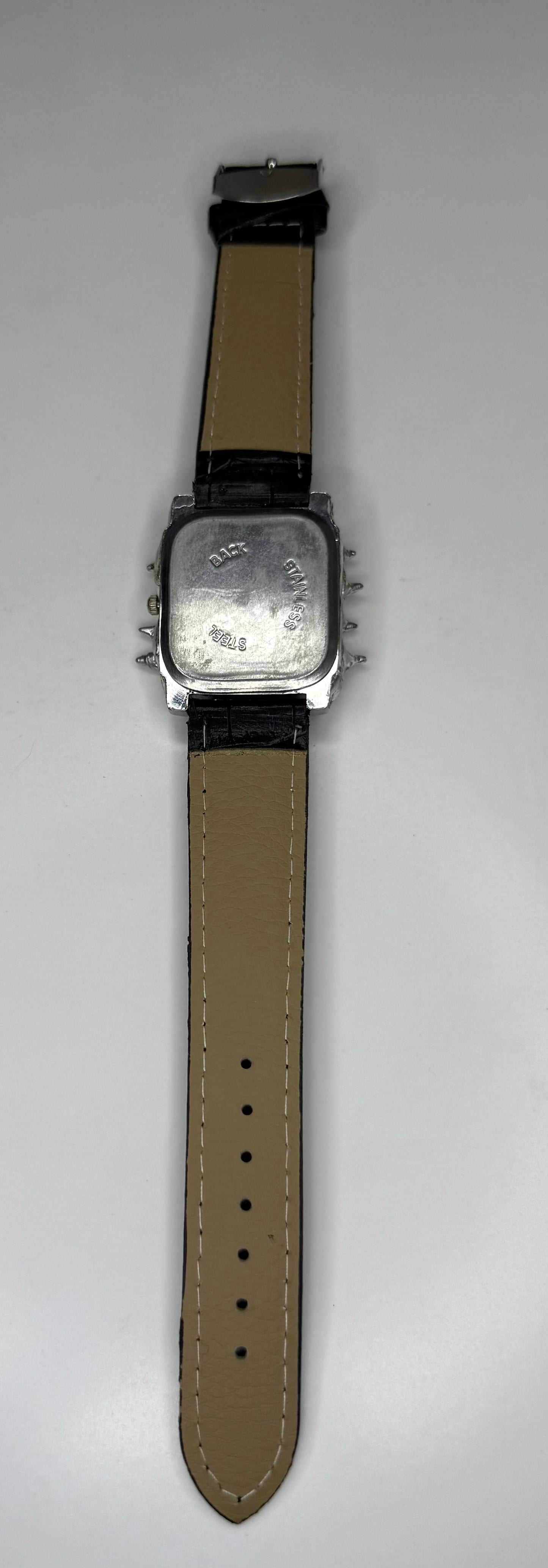 Black Spiked Watch