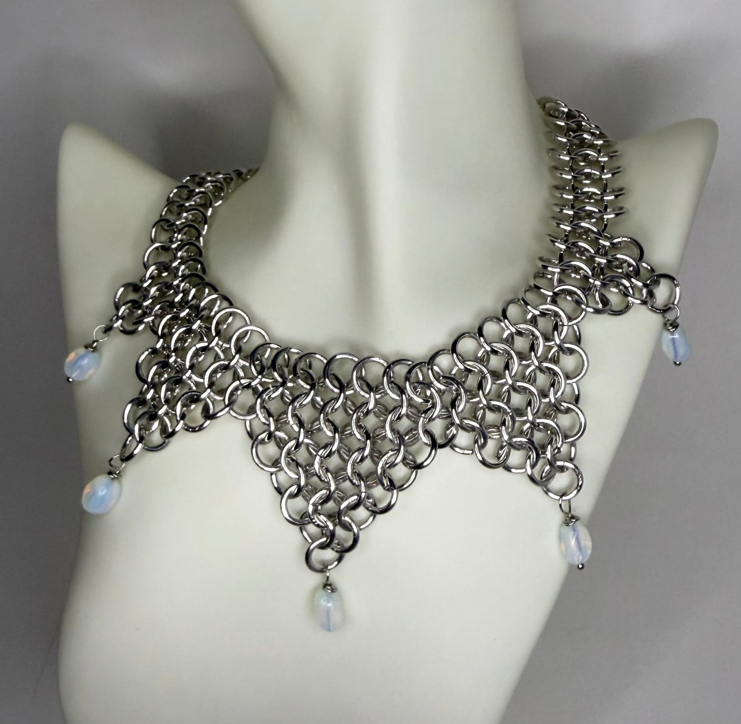Chainmail Jester with Opalite