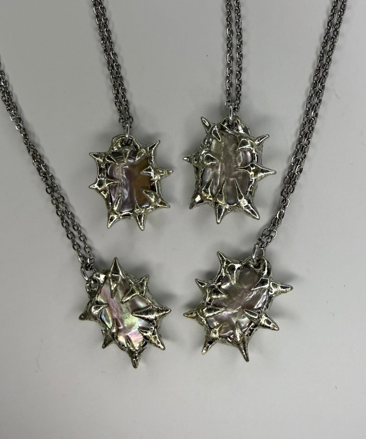 Light Pink Pearl Necklaces