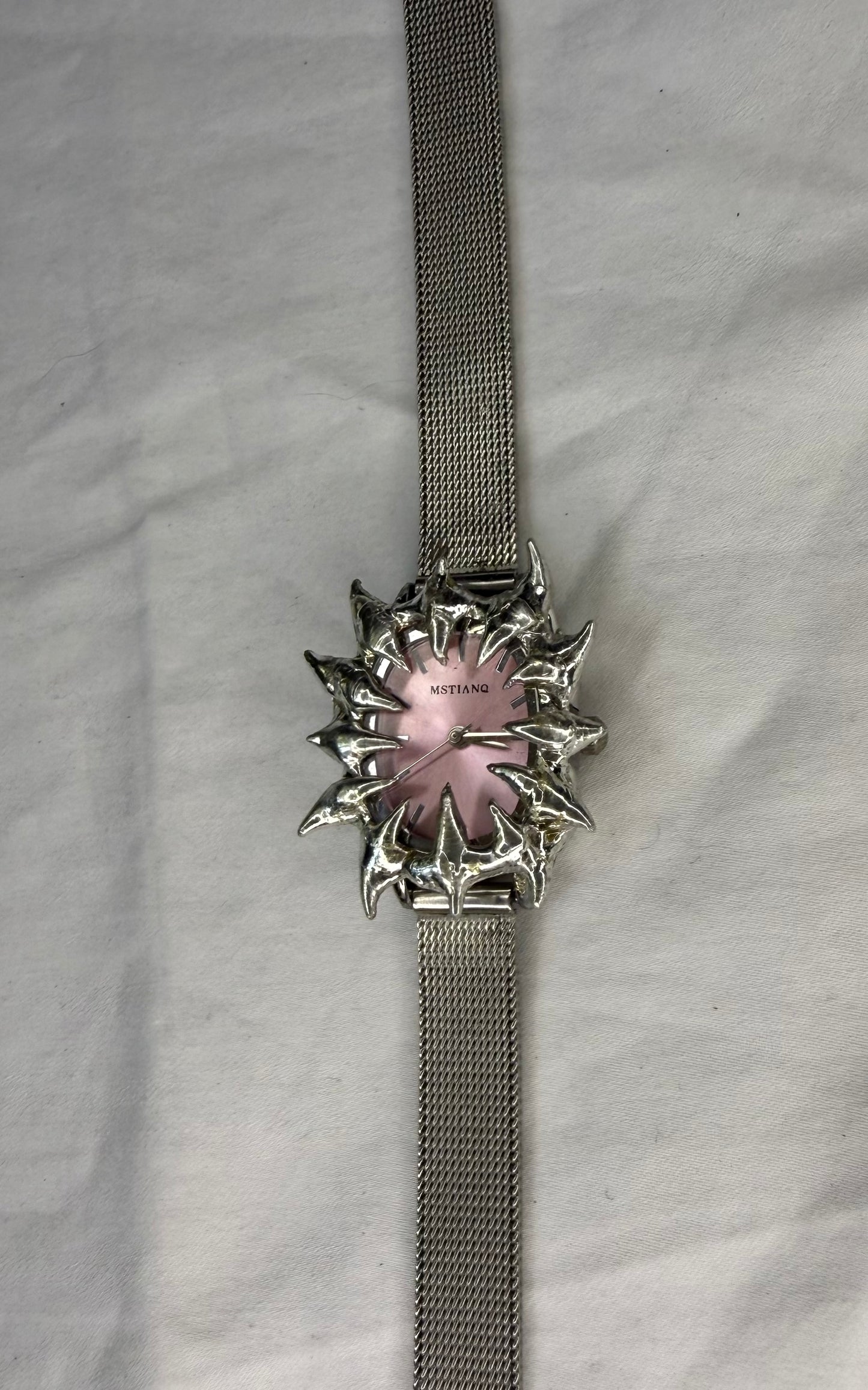 Pink oval watch
