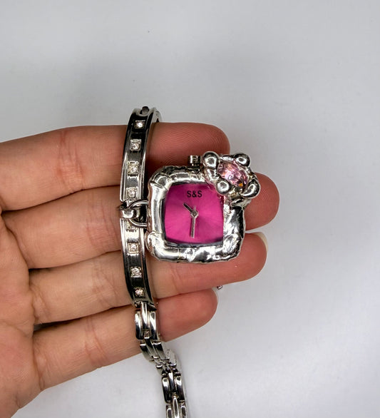 Pink y2k watch