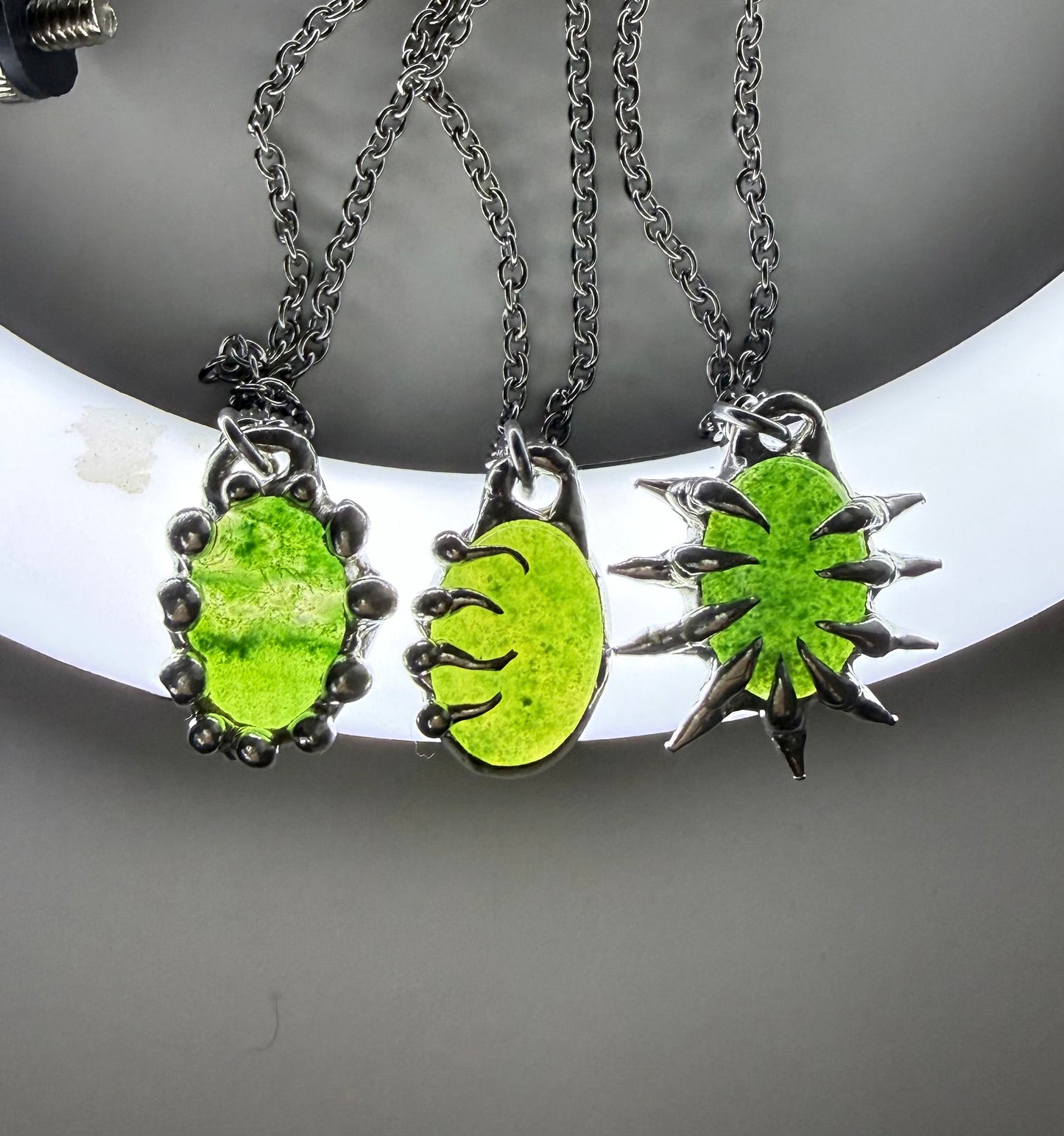 Moss Agate Necklaces