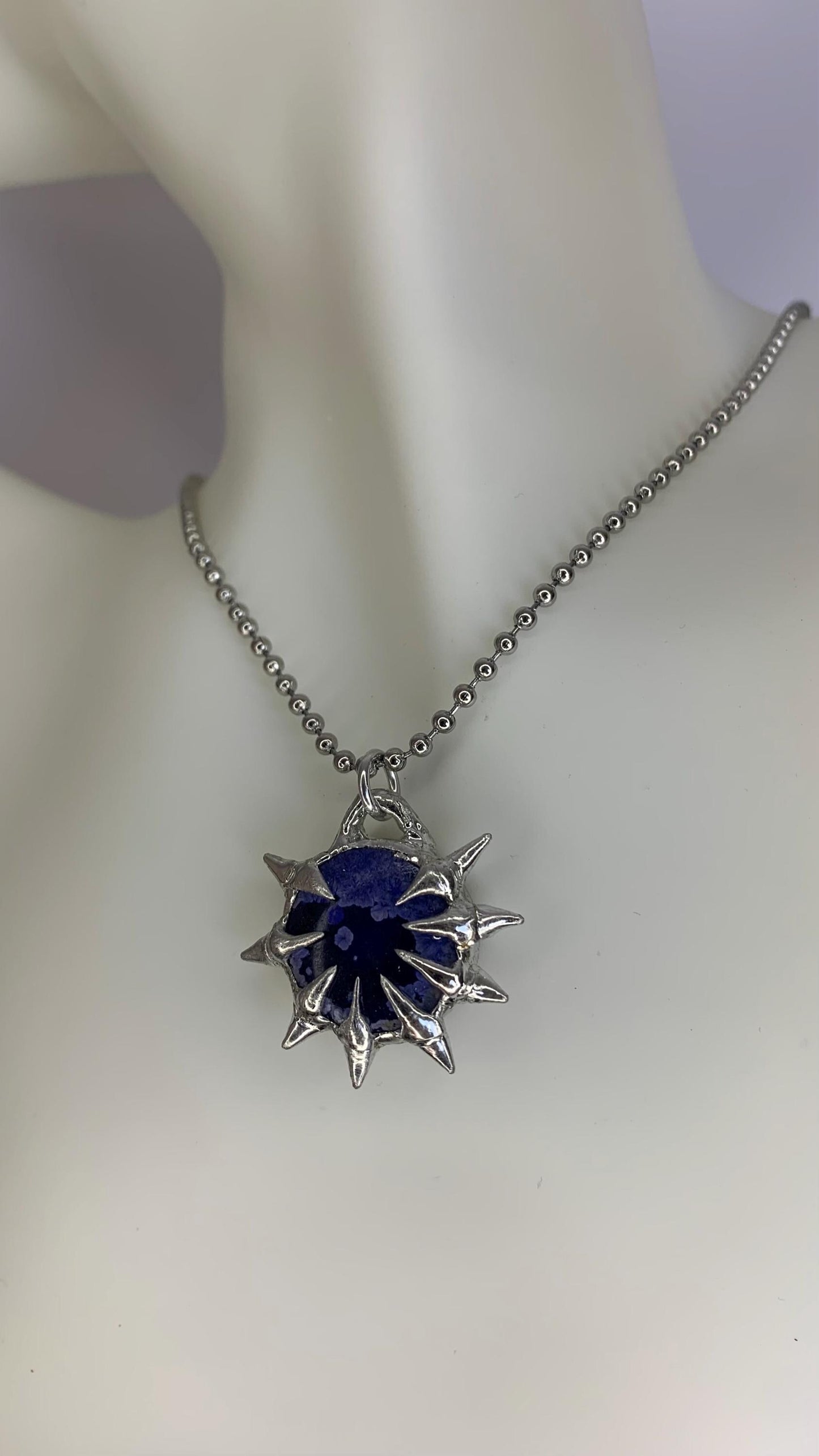 Blue Ceramic Pendants