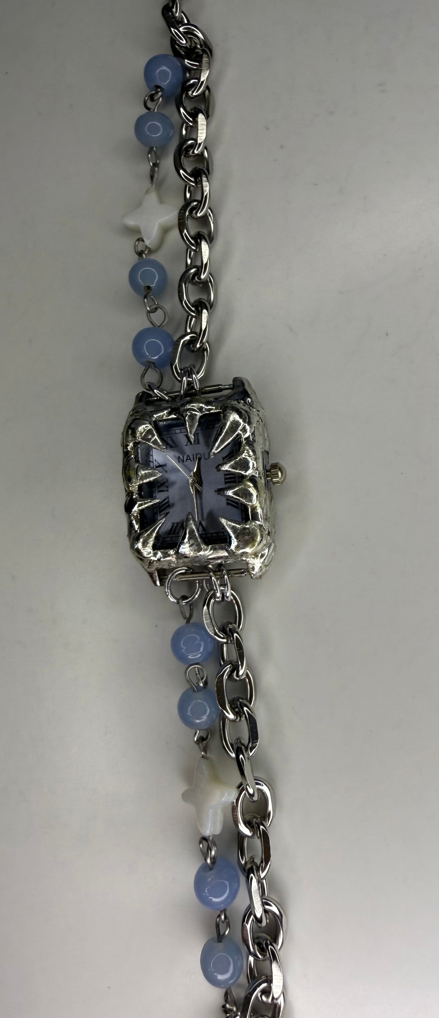 Blue Beaded Watch
