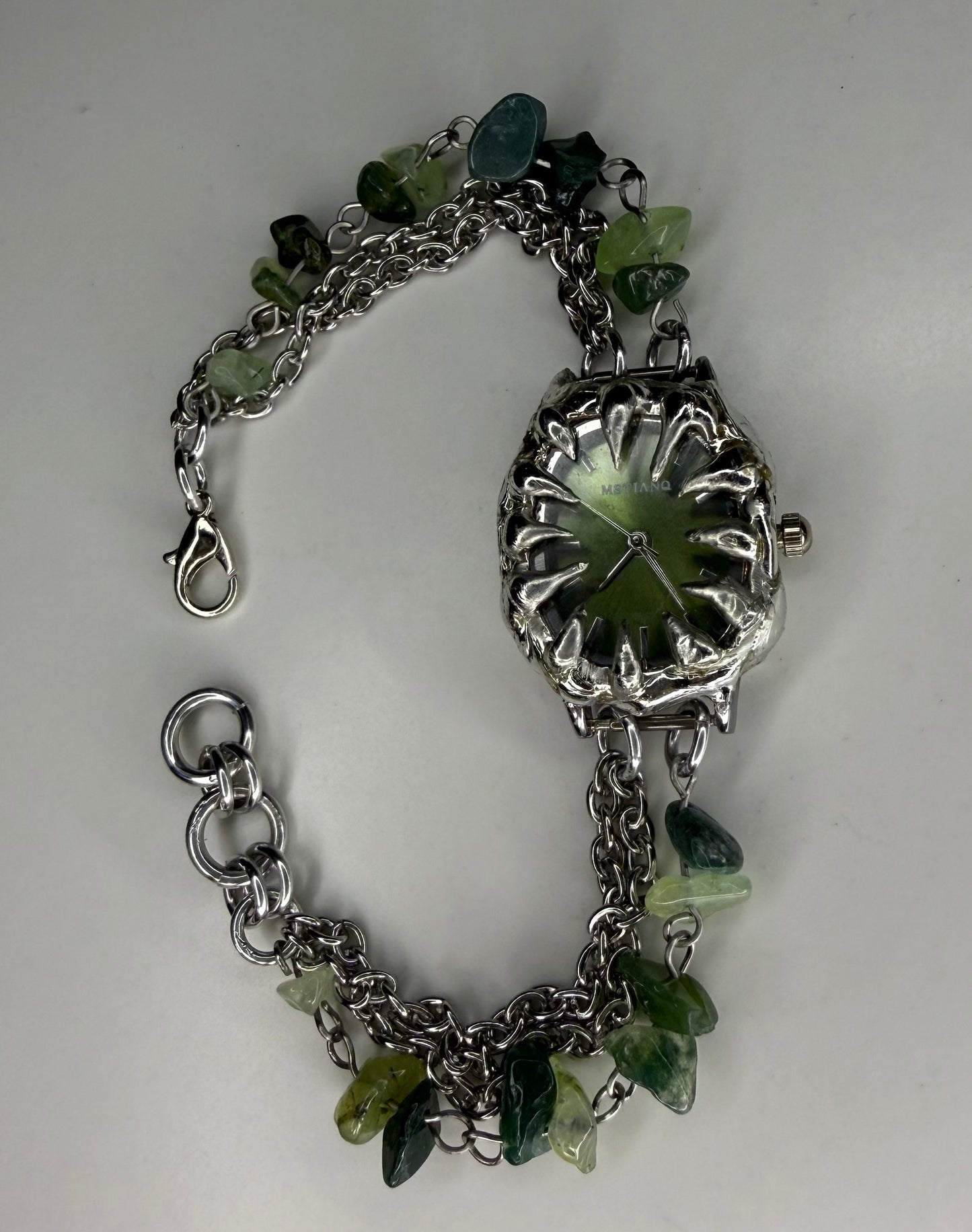 Green Crystal Watch