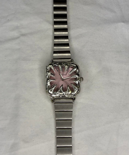Pink Square Watch