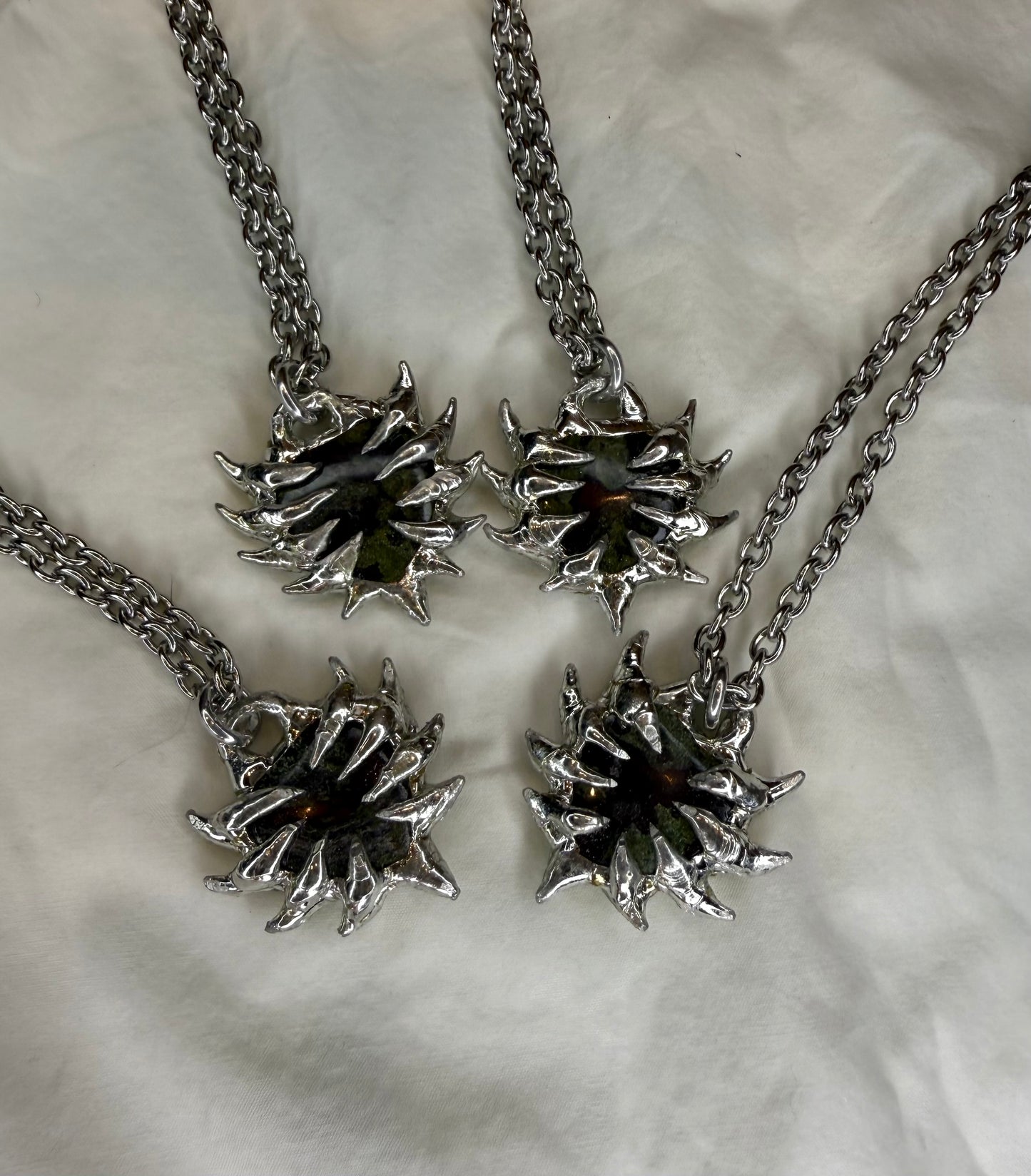Bloodstone Spiked Hearts