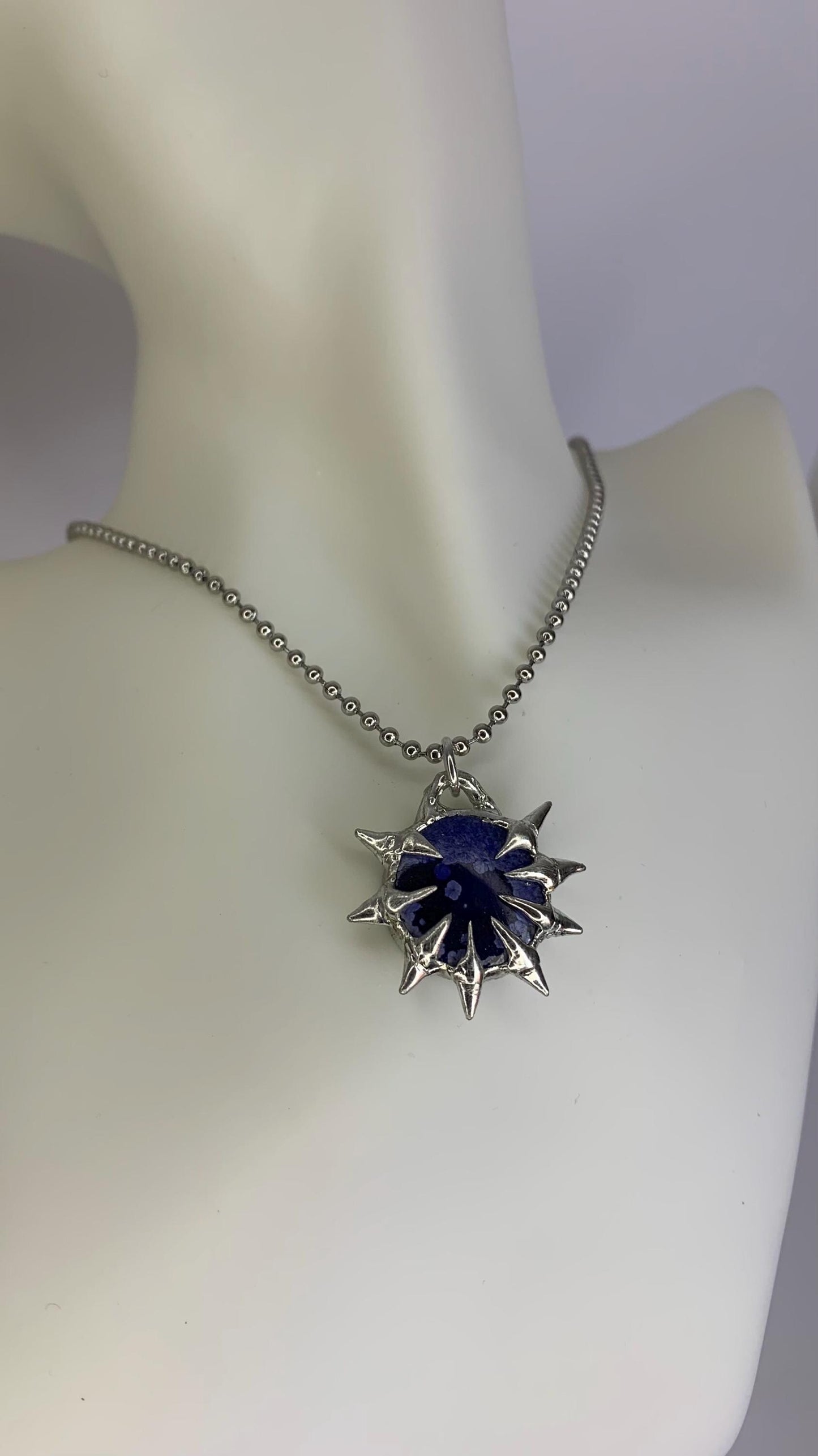 Blue Ceramic Pendants