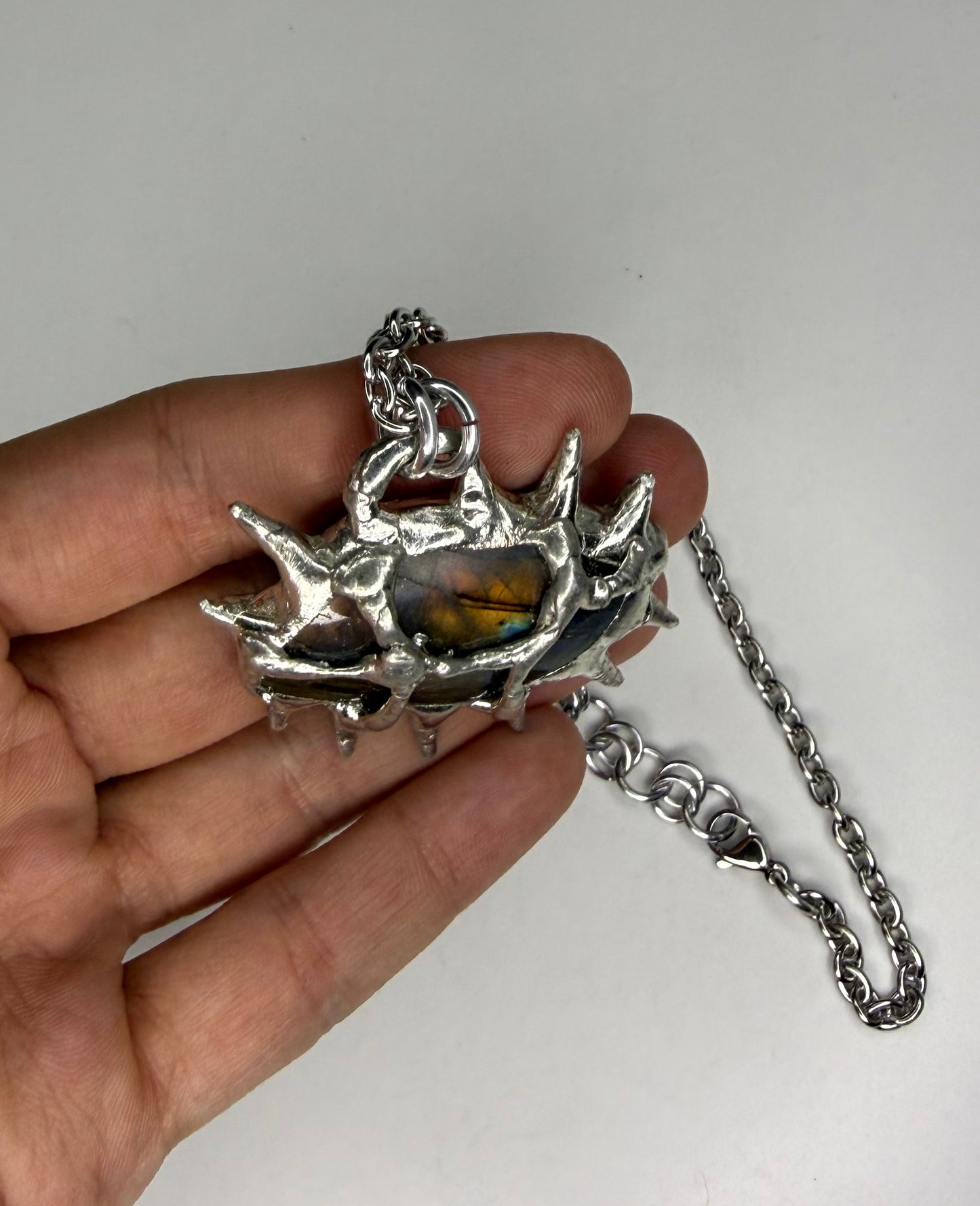 Sunset Labradorite necklace