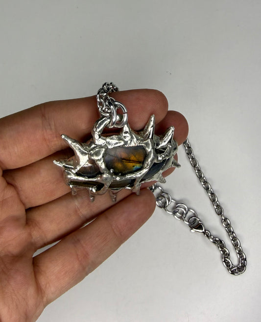 Sunset Labradorite necklace