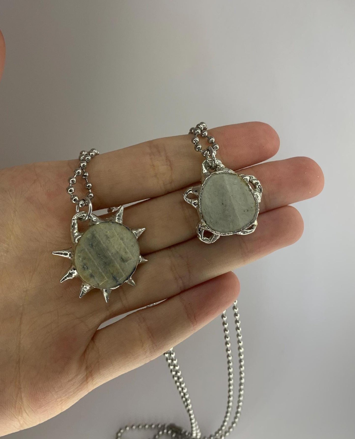 Blue Ceramic Pendants