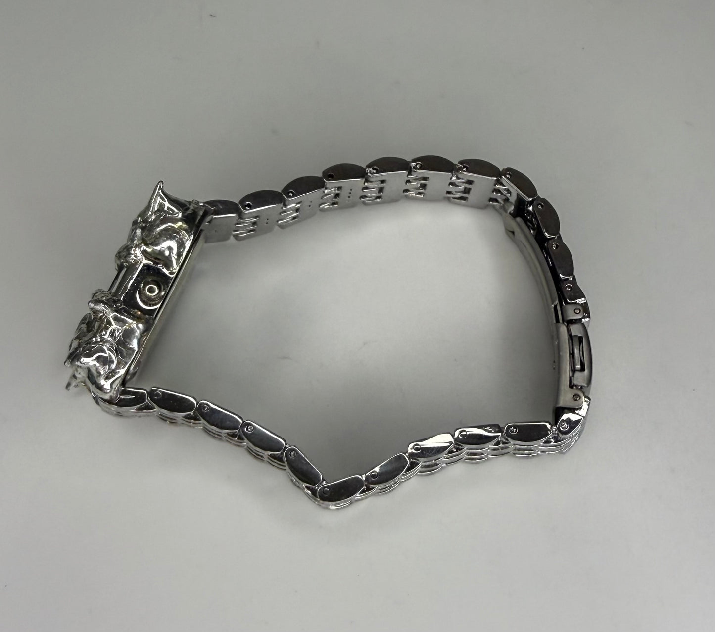 Black spiked watch