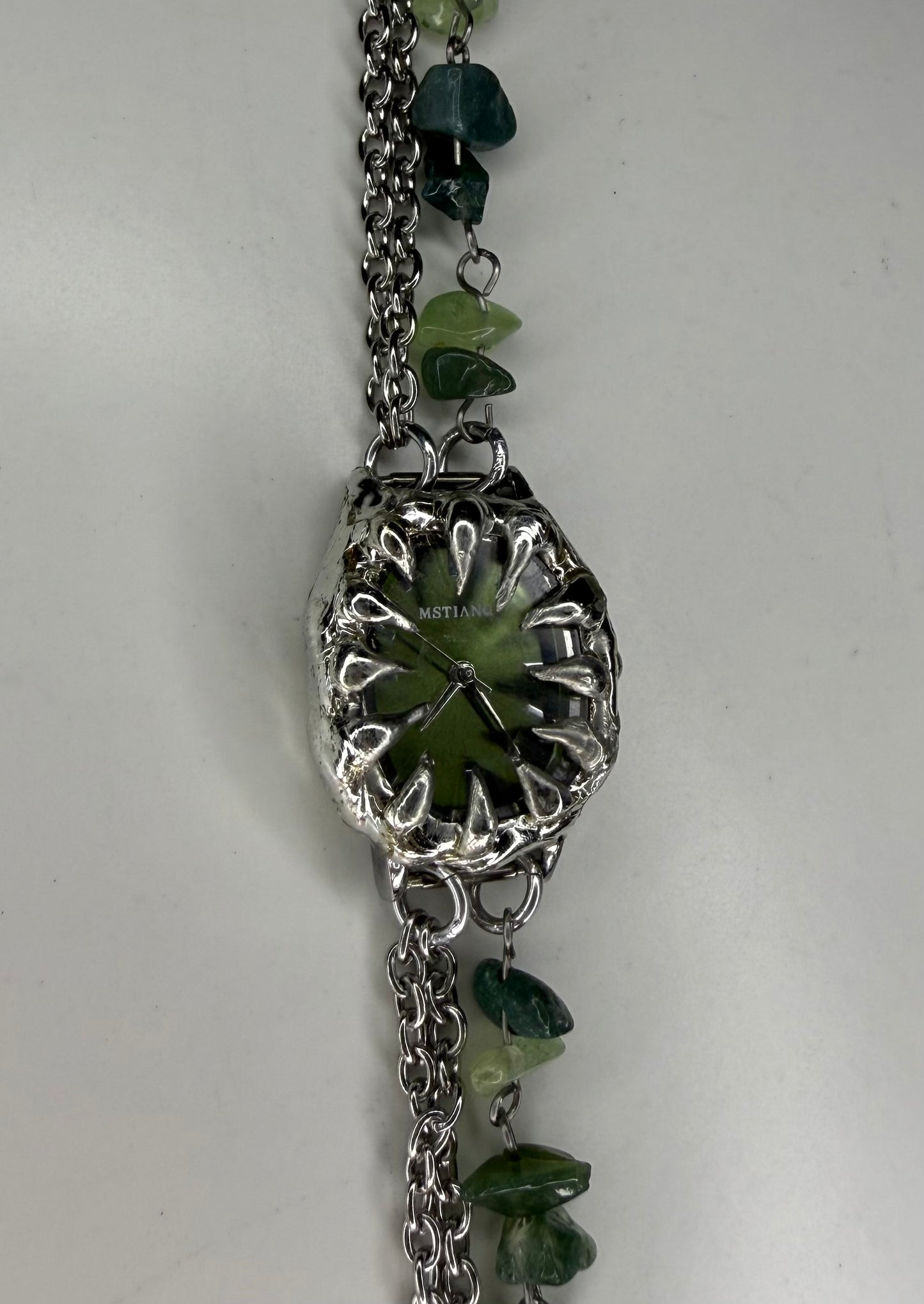Green Crystal Watch