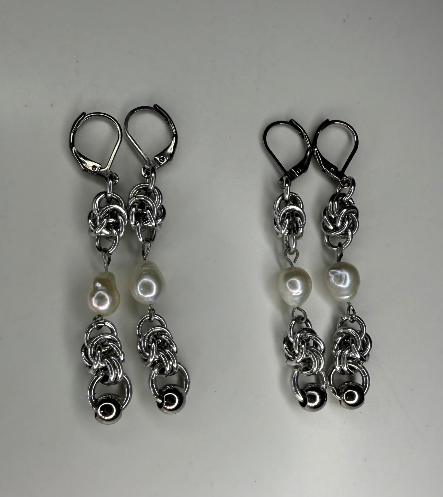 Pearly Drop Earrings