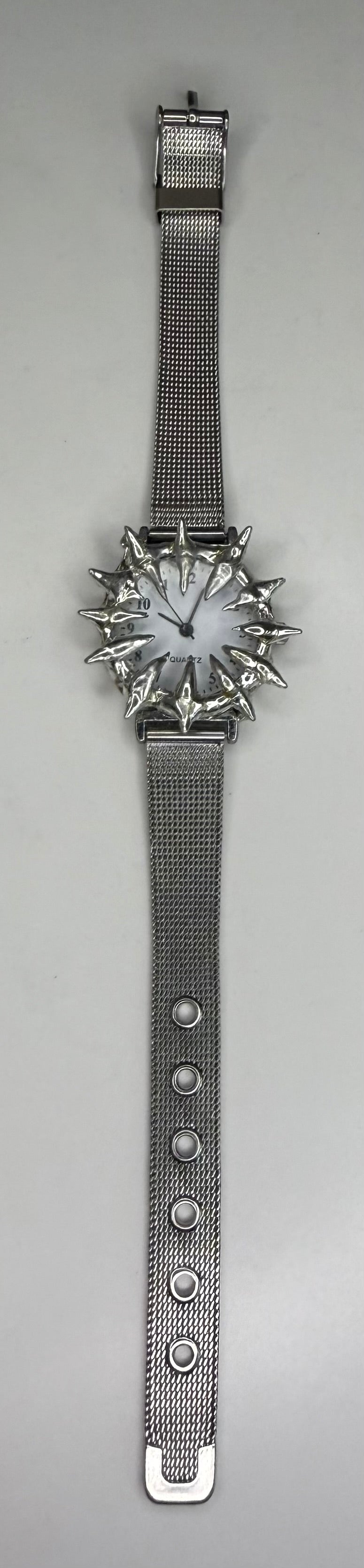 Spiked Round Watch