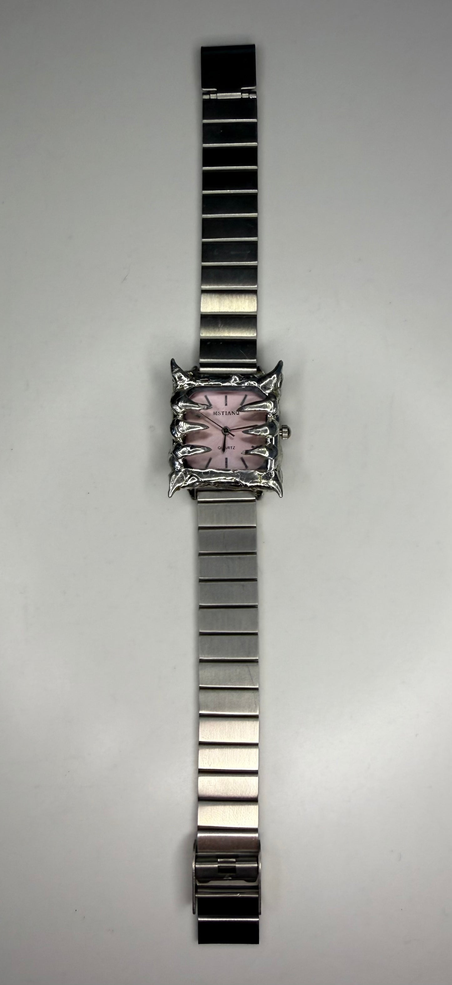 Pink Spiked Watch