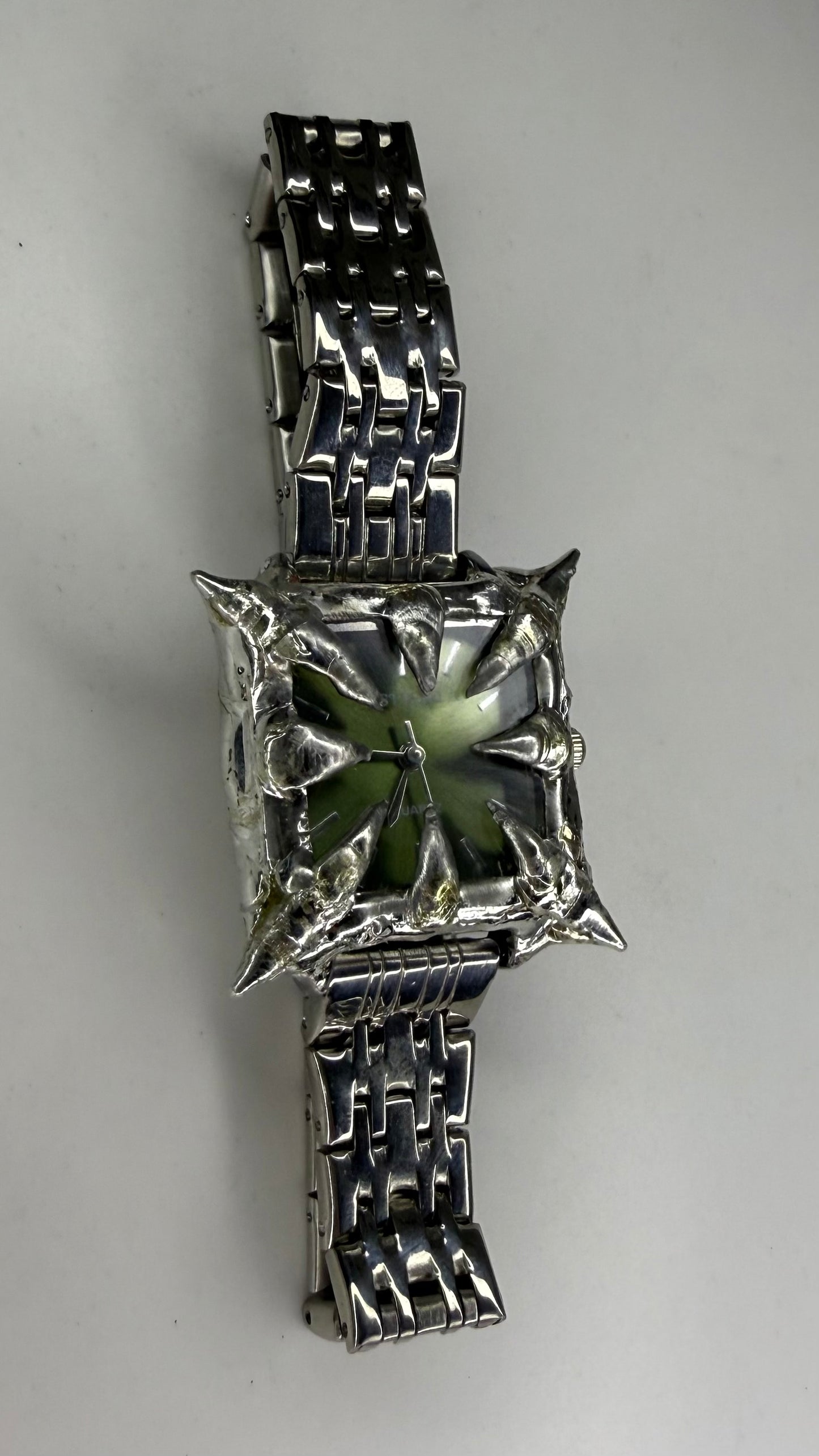 Green spiked Watch