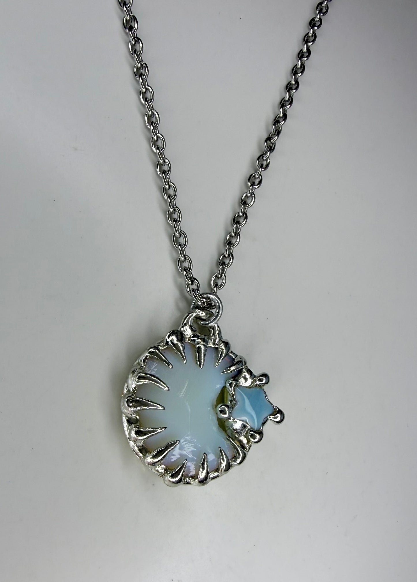 Moon and Star Necklace