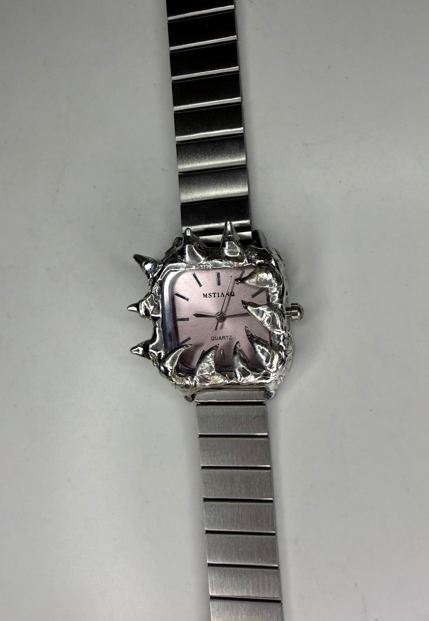 Pink Spiked Watch