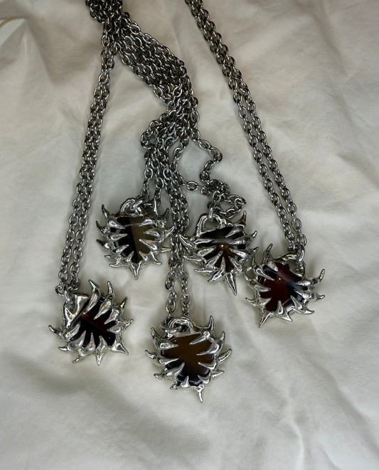 Thorn Carnelian Hearts