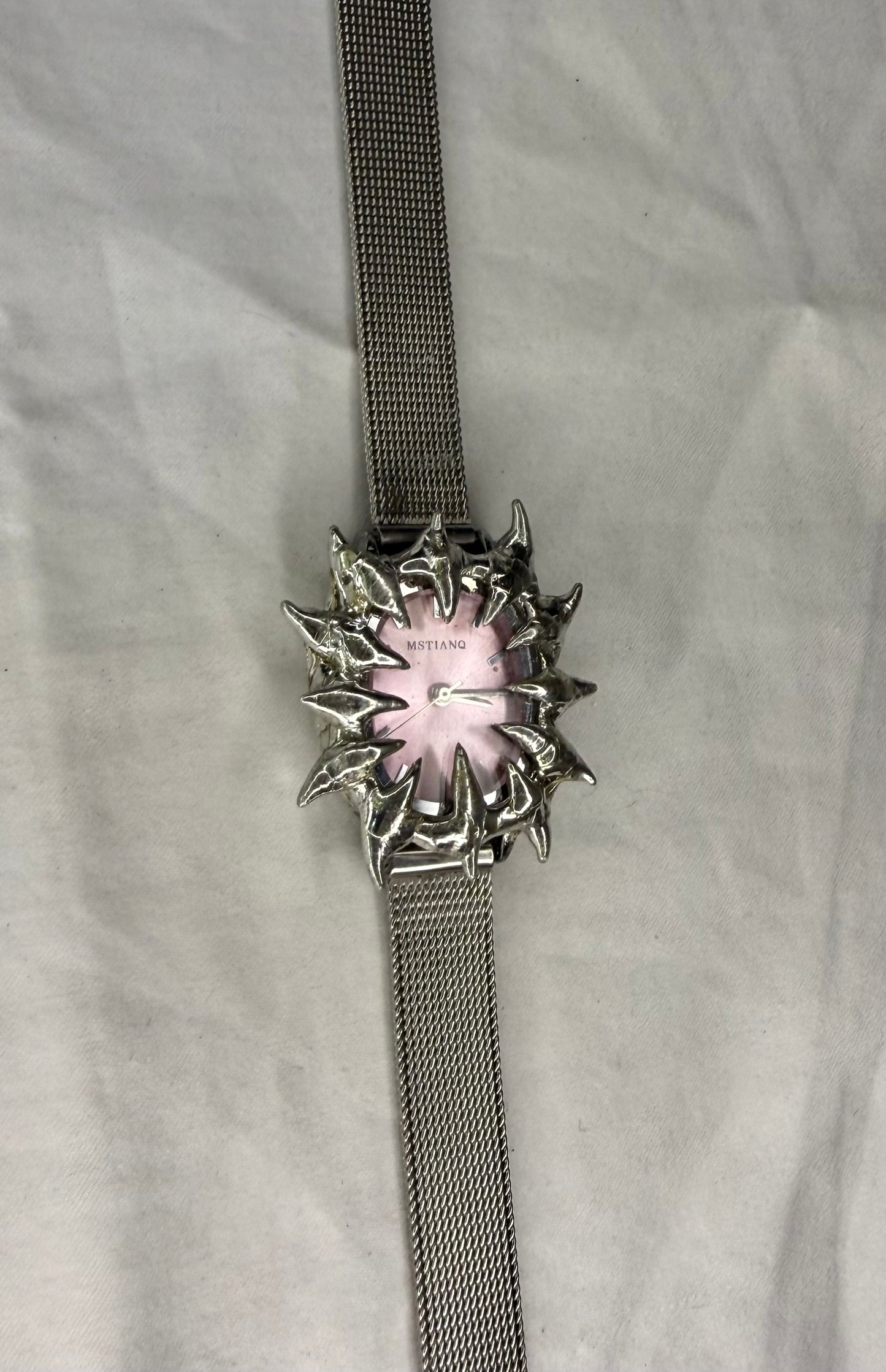 Pink oval watch