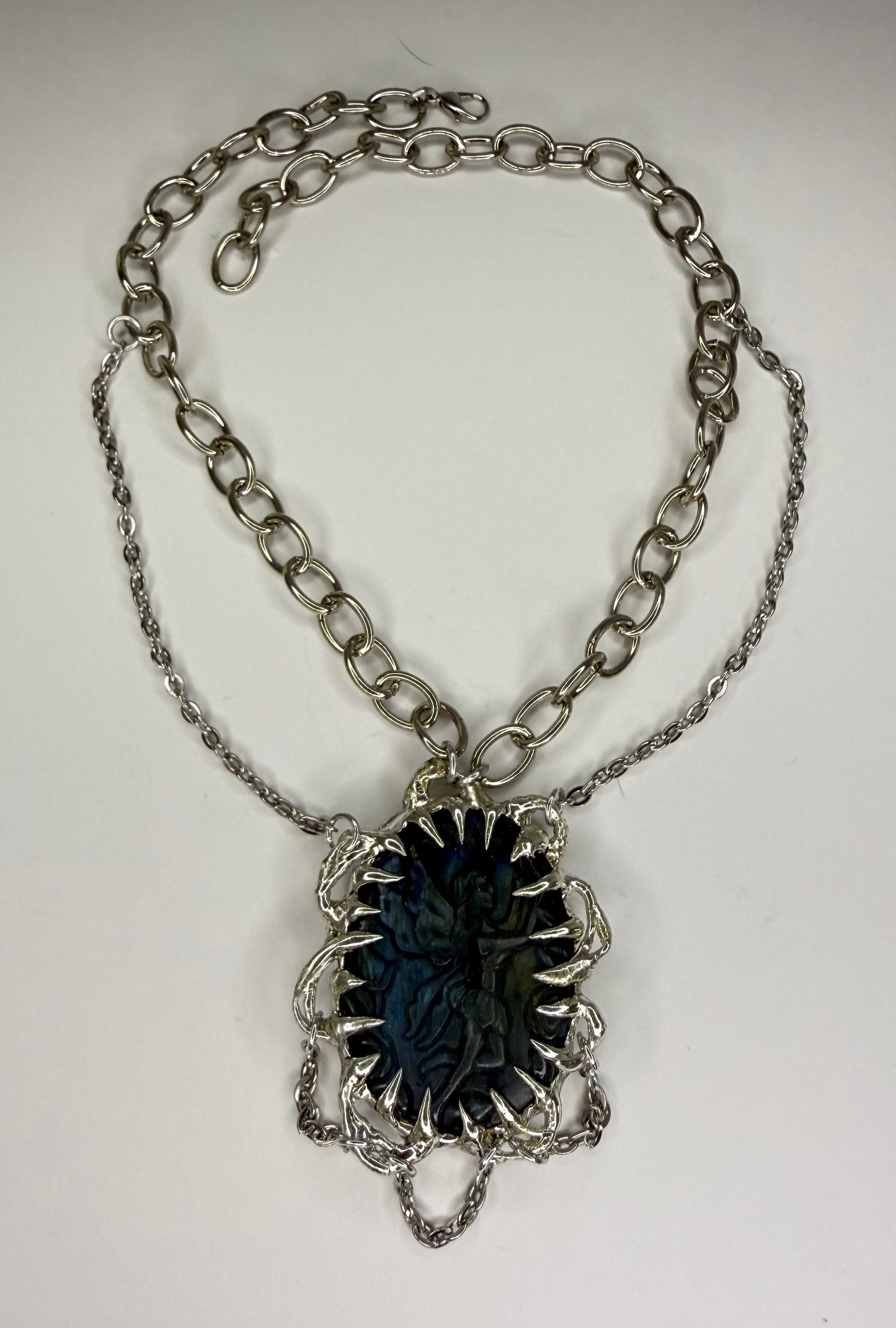 Fairy Carving Necklace