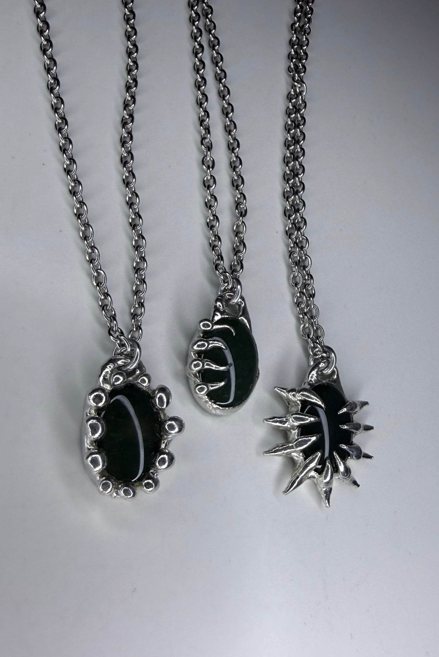 Moss Agate Necklaces