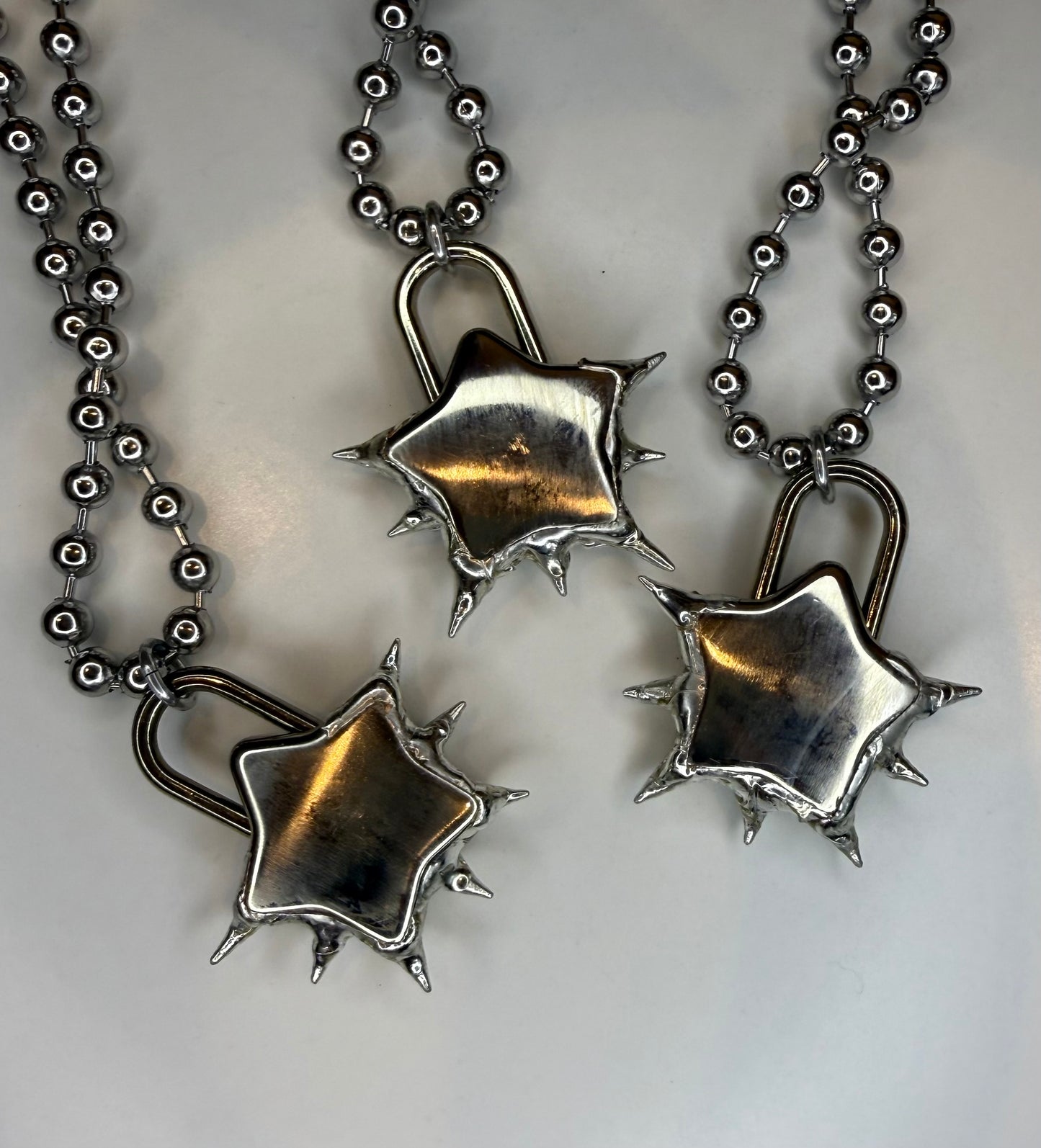Star Lock Necklace