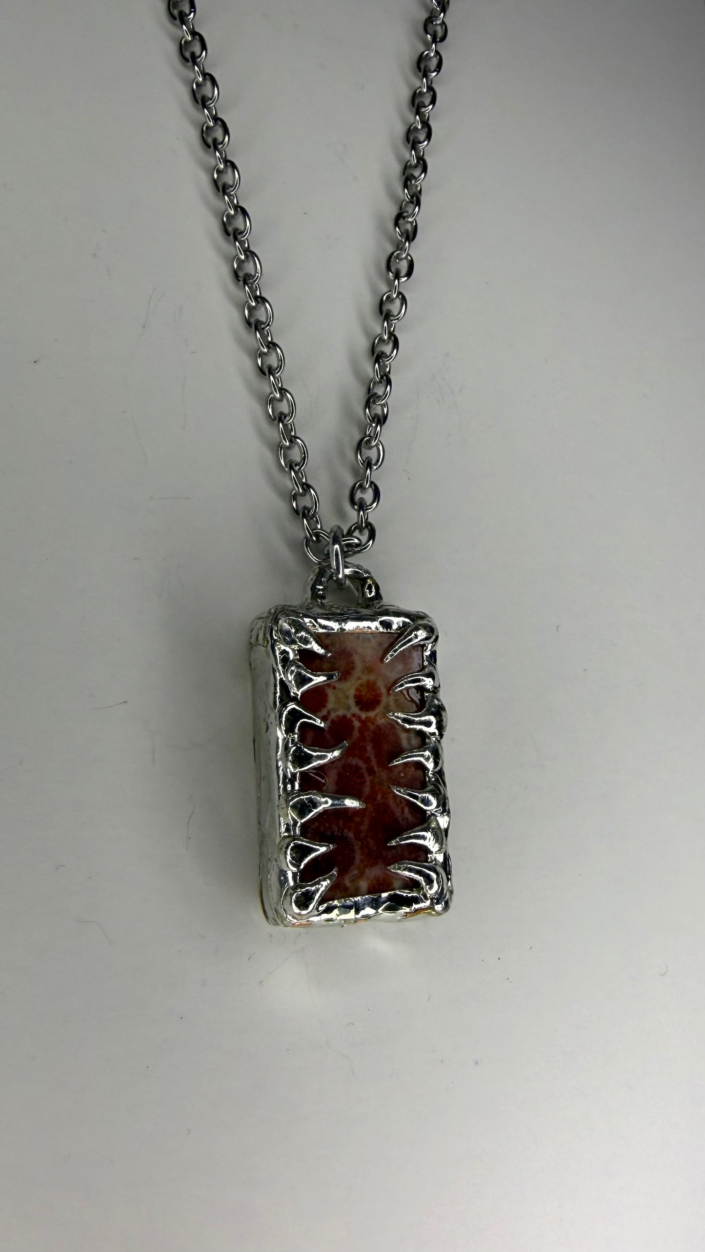 Fossilised Coral Necklave