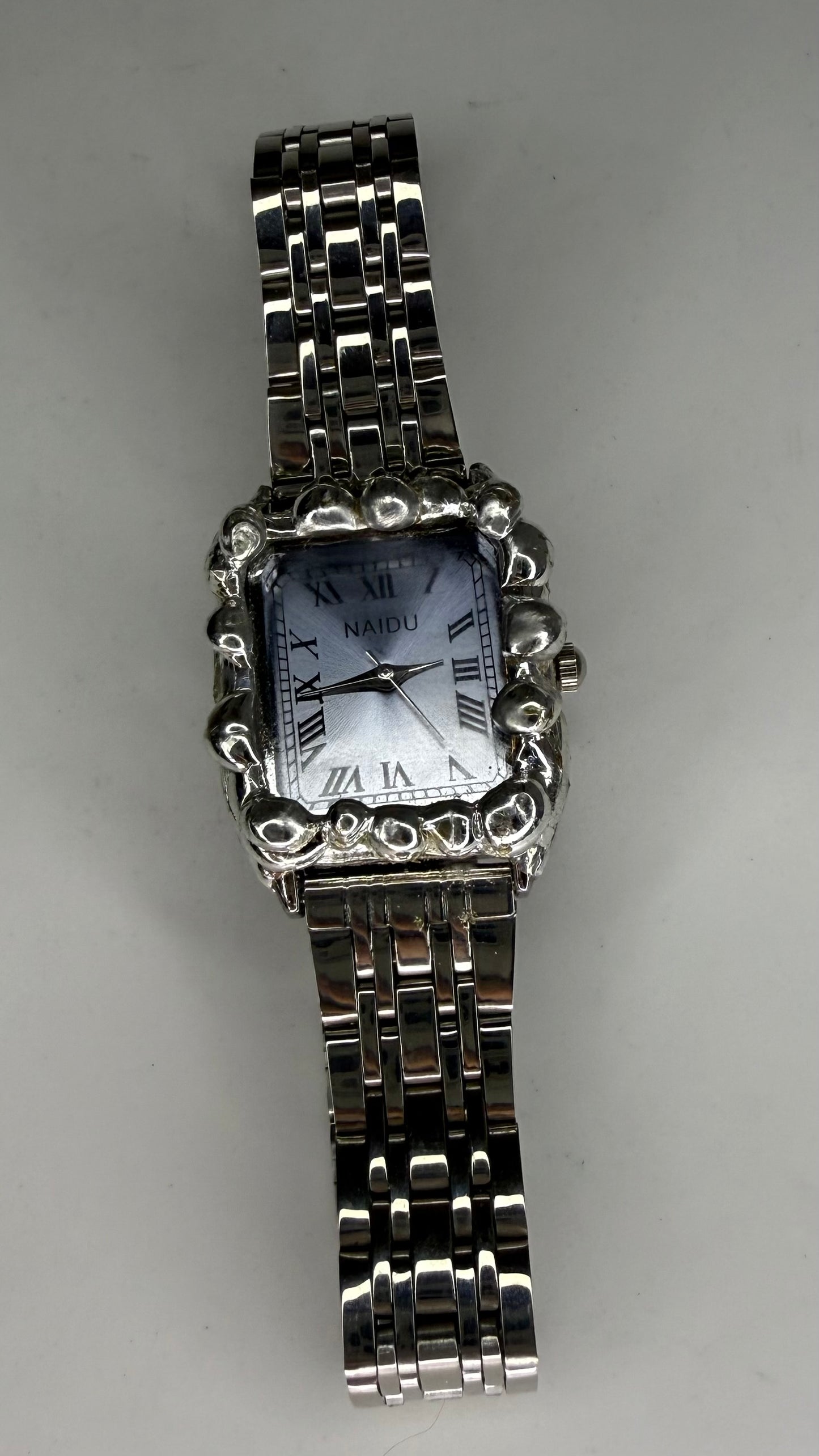 Blue bubble watch